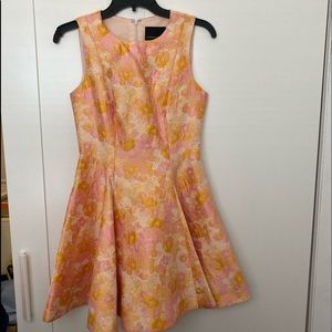 Cynthia Rowley Floral Pink Mini Dress